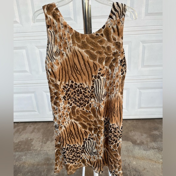 Cheetah Print Dress,, - Picture 3 of 4